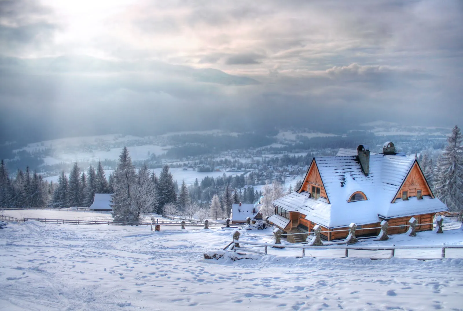 idool Las mejores postales del invierno - Paisajes con nieve ...
