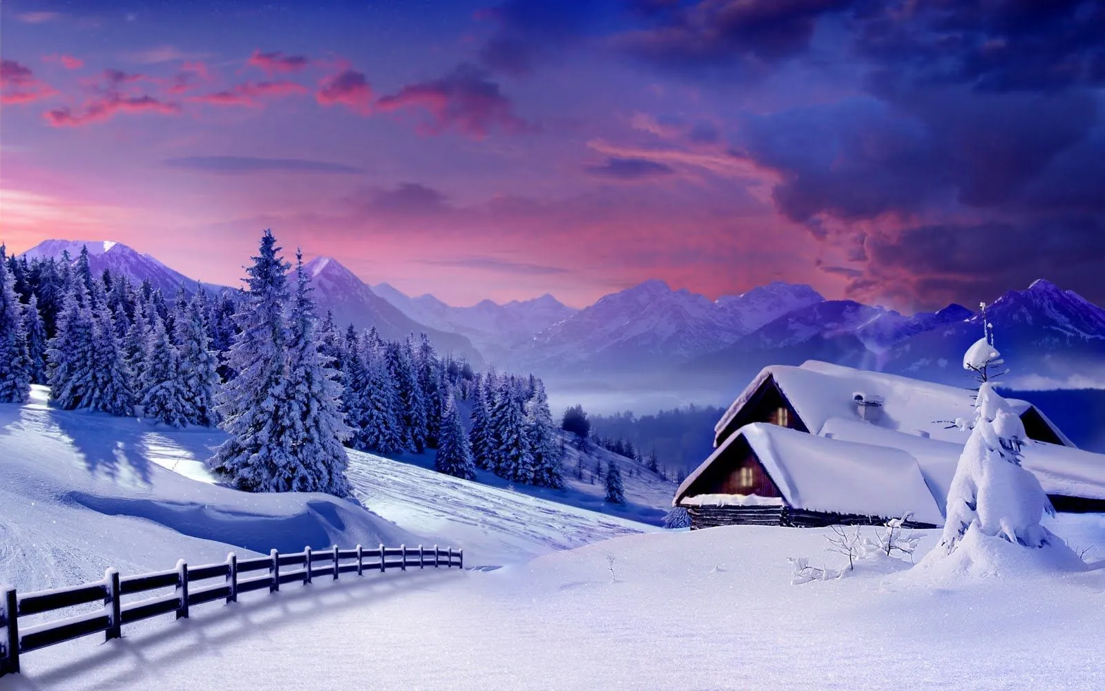 Idool Paisajes con Nieve II (Postales Invernales)