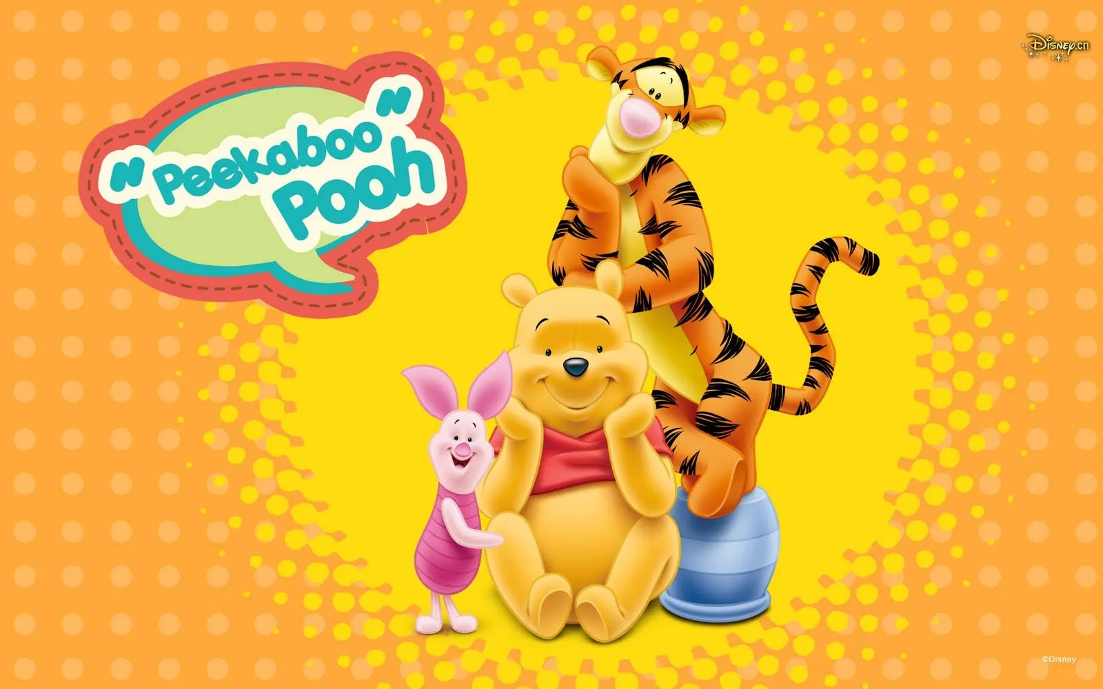 Idool Wallpapers de Winnie Pooh by Disney I (8 imágenes)