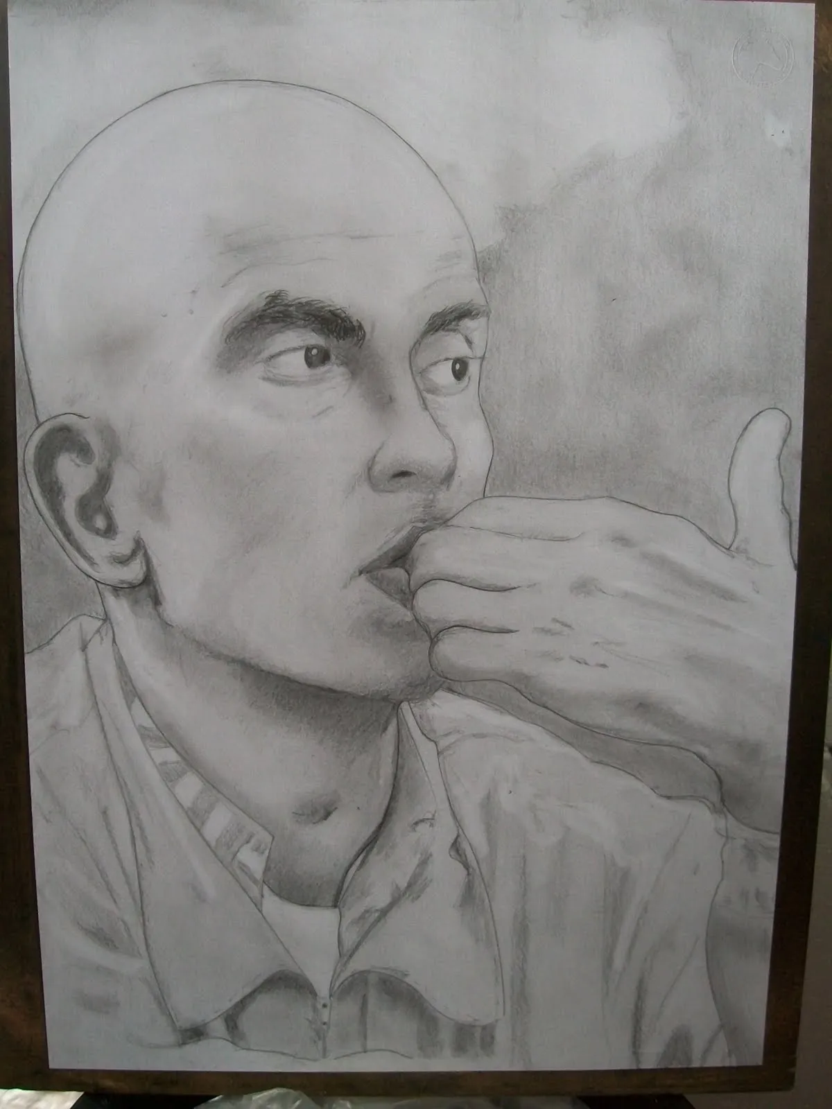 Ignacio D'Andrea-Retratos y Dibujos: retrato a lapiz-Indio Solari Ignacio D'Andrea-Retratos y Dibujos: retrato a lapiz-Indio Solari