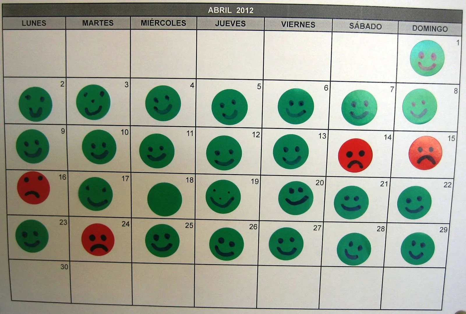 SOMOS IGUALES: CALENDARIO