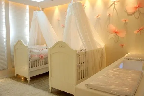 CUARTO PARA GEMELAS o MELLIZAS BEBES CON CROMOTERAPIA ... CUARTO PARA GEMELAS o MELLIZAS BEBES CON CROMOTERAPIA ...