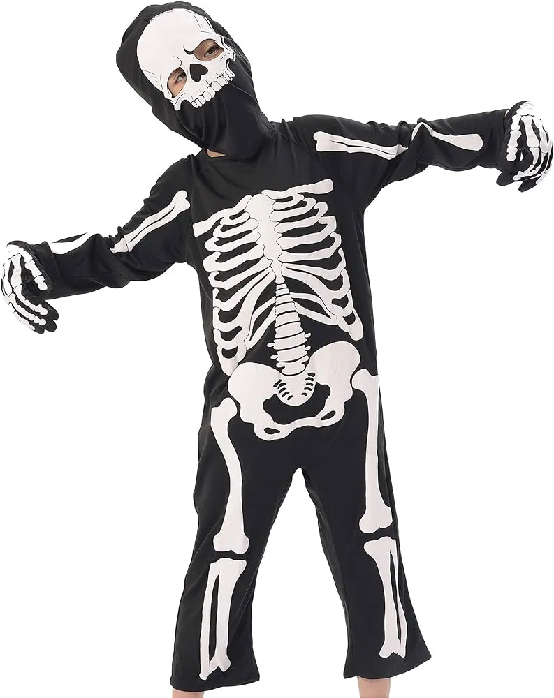 IKALI - Disfraz de esqueleto para niños, vestido de miedo de Halloween, traje de calavera para fiesta de carnaval, Día Mundial del Libro 3-4T : Amazon.com.mx: Juguetes y Juegos IKALI - Disfraz de esqueleto para niños, vestido de miedo de Halloween, traje de calavera para fiesta de carnaval, Día Mundial del Libro 3-4T : Amazon.com.mx: Juguetes y Juegos