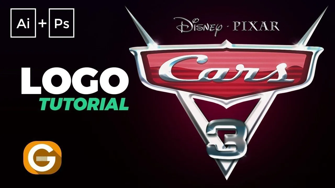 Illustrator & Photoshop Tutorial | Diseño Logo Cars 3 | Cars 3 Logo Design - YouTube Illustrator & Photoshop Tutorial | Diseño Logo Cars 3 | Cars 3 Logo Design - YouTube