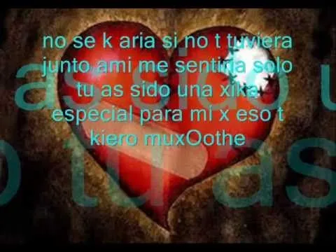 tu eres mi ilucion-rap romantico - YouTube