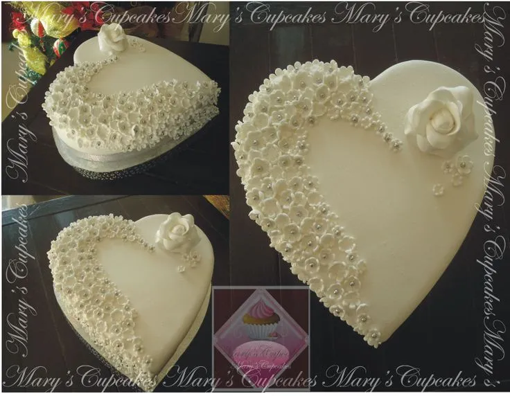 ILUSION"...TORTA DE MATRIMONIO PARA UN EVENTO INTIMO, EN FORMA DE ...