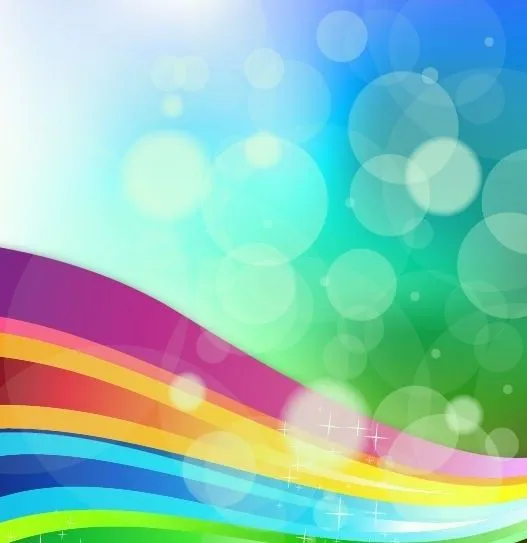 Ilustração do arco-íris de fundo Vector backgrounds - Vector livre ...