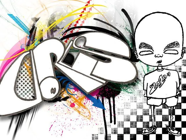 Ilustração Graffiti - Lapis + PS | Flickr - Photo Sharing! Ilustração Graffiti - Lapis + PS | Flickr - Photo Sharing!