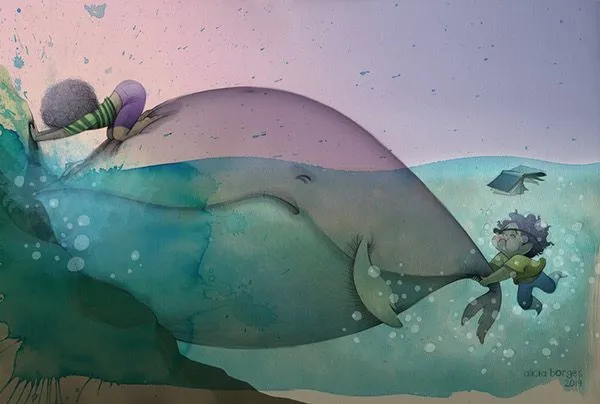Ilustración y conciencia ecológica: el arte de Alicia Borges - Las ...