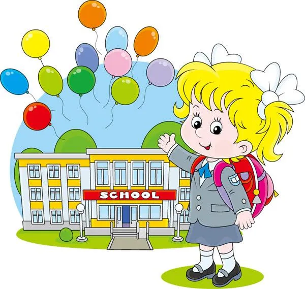 Ilustración De Dibujos Animados Escuela Chica-gente De Vector ... Ilustración De Dibujos Animados Escuela Chica-gente De Vector ...