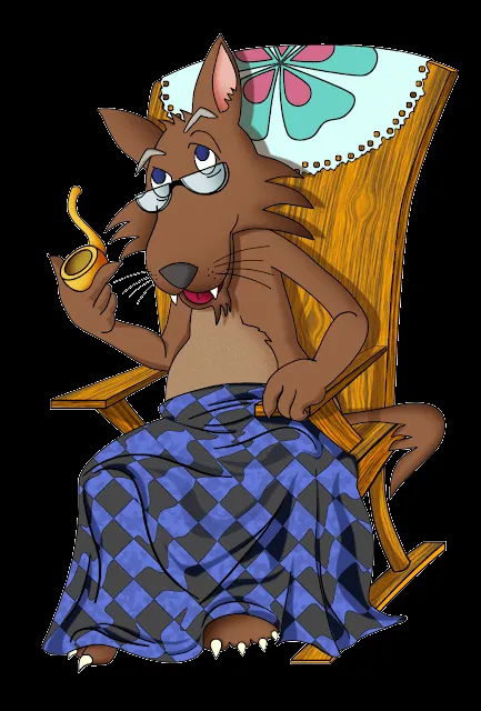 Caricaturas del lobo feroz - Imagui