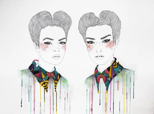 ilustración femenina |