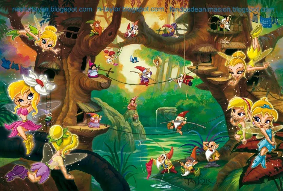 Imagenes de hadas y duendes infantiles - Imagui