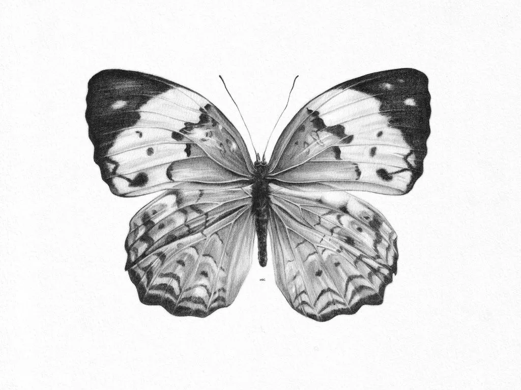 Ilustración a lápiz de una mariposa | HermesGC .... Blog de ... Ilustración a lápiz de una mariposa | HermesGC .... Blog de ...