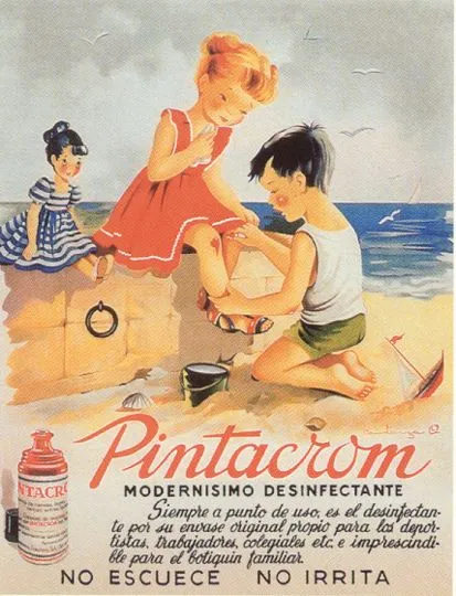 Ilustración publicitaria años 40′, 50′, 60′, 70′ y 80′ |