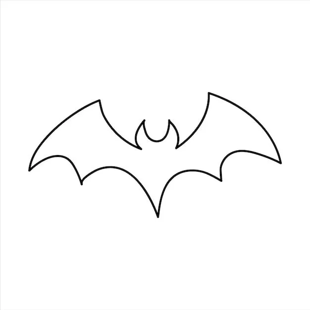 Ilustración de vector de murciélago negro arte de halloween con postal de impresión de diseño de fondo aislado | Vector Premium Ilustración de vector de murciélago negro arte de halloween con postal de impresión de diseño de fondo aislado | Vector Premium