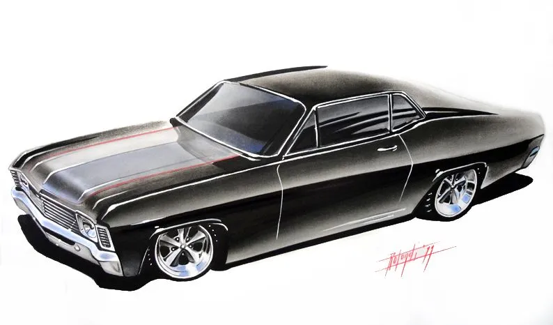 Ilustraciones de Autos 2011 - Estilo Chip Foose - Taringa!