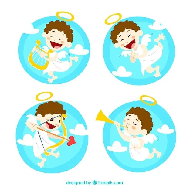 Ilustraciones Cupido | Descargar Vectores gratis