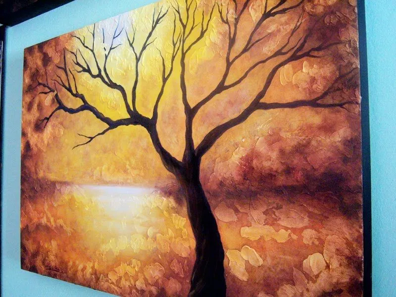 Ilustraciones y Diseño de Personajes: arbol y lago Ilustraciones y Diseño de Personajes: arbol y lago