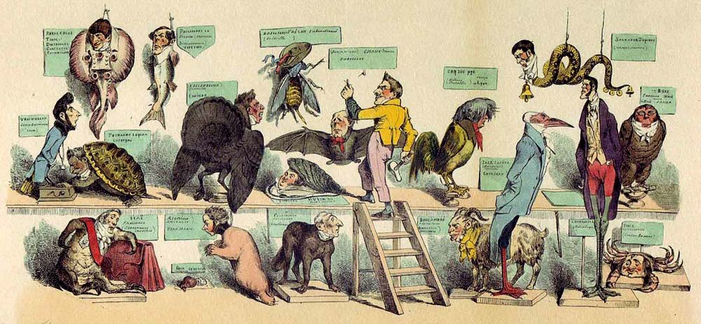 Ilustraciones irónicas de Grandville | Pintura y Artistas Ilustraciones irónicas de Grandville | Pintura y Artistas