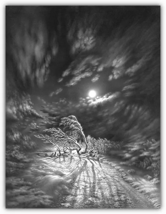 Ilustraciones de paisajes nevados e invernales | Blogodisea Ilustraciones de paisajes nevados e invernales | Blogodisea