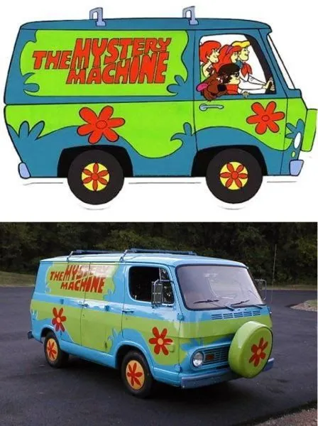 IMAFLAX: LA FURGONETA DE SCOOBY DOO