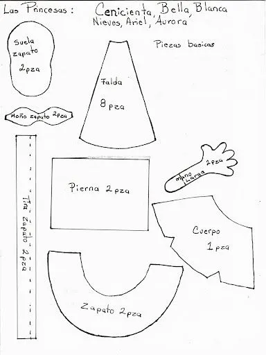 image 7390 4bdb7b29 jpg molde de fofuchas jpg princesas fofuchas