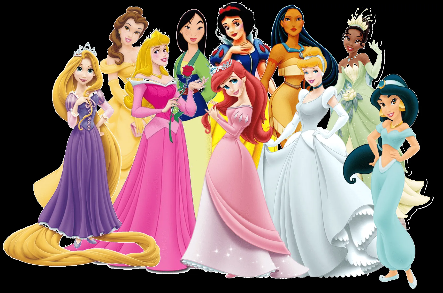 Image - Disney Princess line-up.png - Disney Wiki