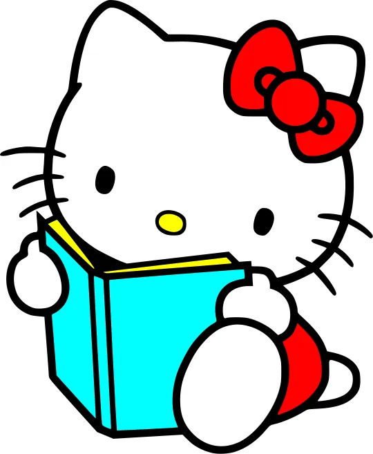 Image - Hello Kitty with Book.png - iCarly Wiki