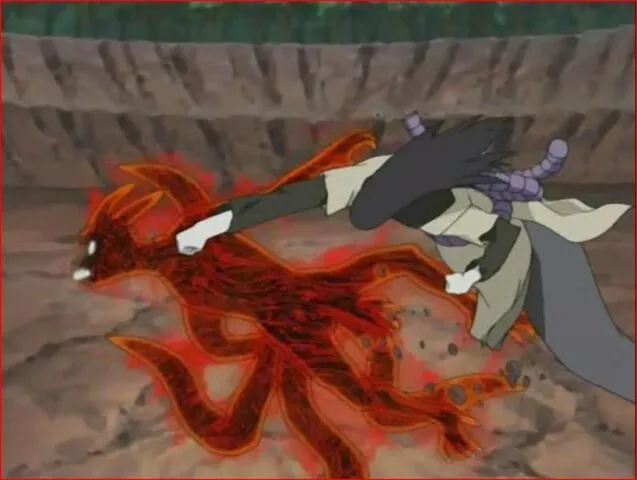 Image - Kurama-controlled Naruto vs. Orochimaru.jpg - Fear world Wiki Image - Kurama-controlled Naruto vs. Orochimaru.jpg - Fear world Wiki