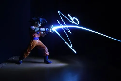 Image - Light Graffiti - Goku.jpg - Super Smash Bros. Fanon Wiki ... Image - Light Graffiti - Goku.jpg - Super Smash Bros. Fanon Wiki ...