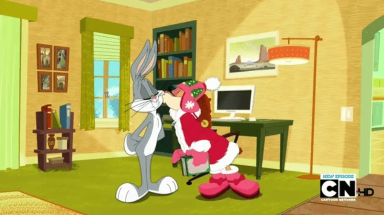 Image - Lola kisses Bugs.png - The Looney Tunes Show Wiki - The ... Image - Lola kisses Bugs.png - The Looney Tunes Show Wiki - The ...