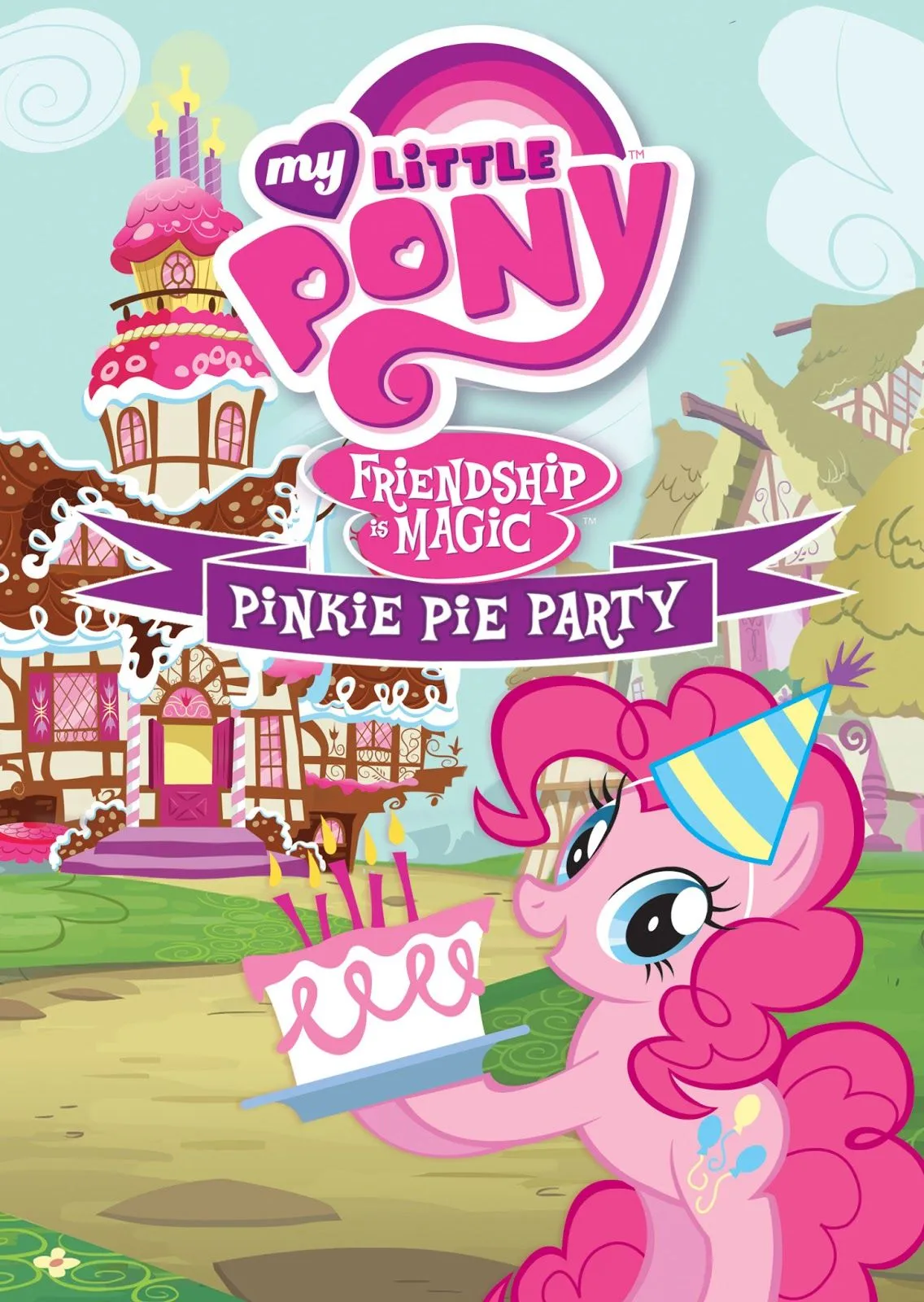 Image - Pinkie Pie Party front cover.jpg - My Little Pony ...