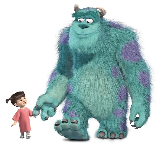 Image - Sulley and boo.png - Monsters, Inc. Wiki