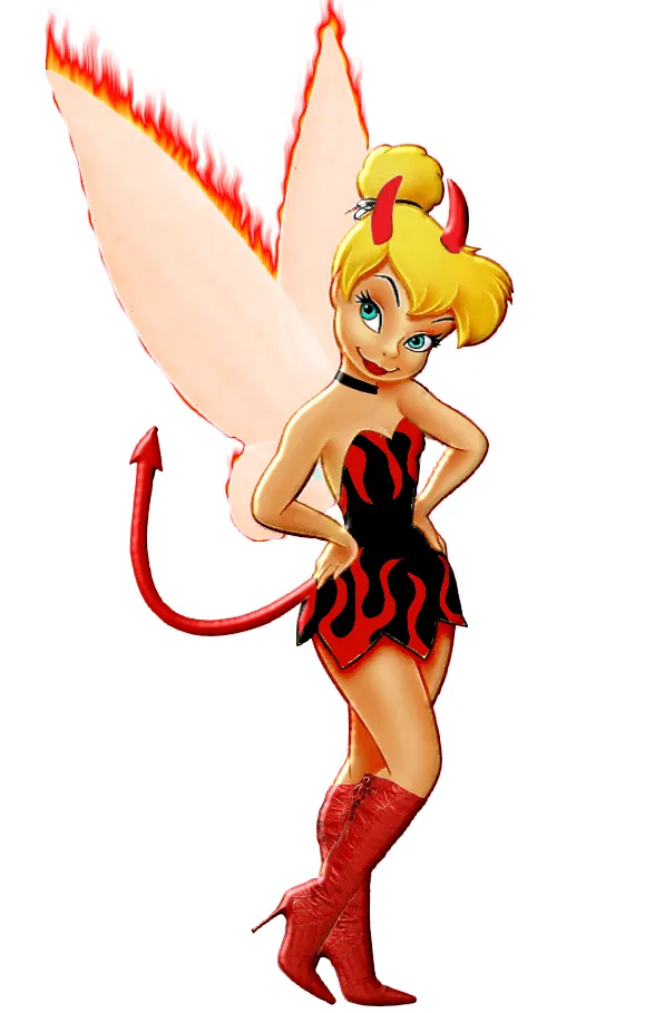 Image - Tinkerbell as a Devil.png - DisneyWiki