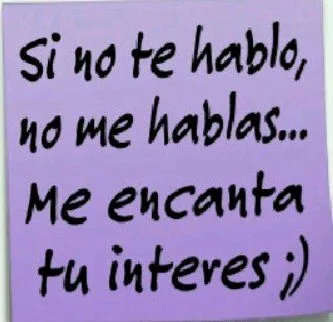 Todo Blackberry: Si no te hablo no me hablas...