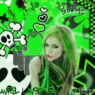 Imagem de Avril Lavigne - Emo Green - Smile #123711985 | Blingee.com Imagem de Avril Lavigne - Emo Green - Smile #123711985 | Blingee.com