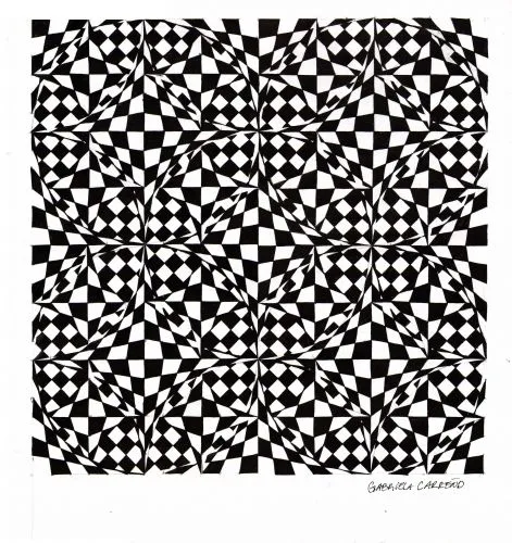Imagen algo diferente 2....OTRO DIBUJO!! Ilusion optica .... A ...