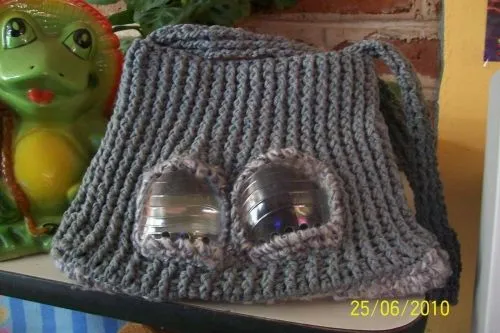 Imagen Bolsa tejida con reciclado de botellas de refresco - grupos ...