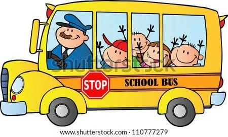 School Bus With Happy Children Ilustración vectorial en stock ... School Bus With Happy Children Ilustración vectorial en stock ...