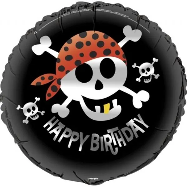 Globo pirata happy birhday - MundoGlobo
