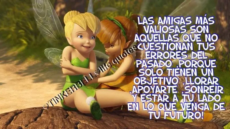 Imágenes de Tinkerbell para de pin con frases - Imagui