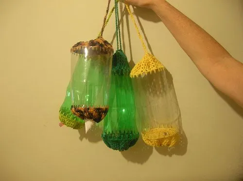 Imagen carteritas a crochet reciclando botellas pet - grupos ... Imagen carteritas a crochet reciclando botellas pet - grupos ...