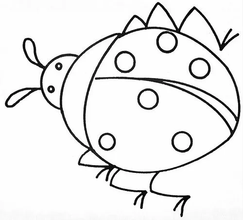 IMAGEN DE UNA CATARINA PARA COLOREAR - Imagui IMAGEN DE UNA CATARINA PARA COLOREAR - Imagui