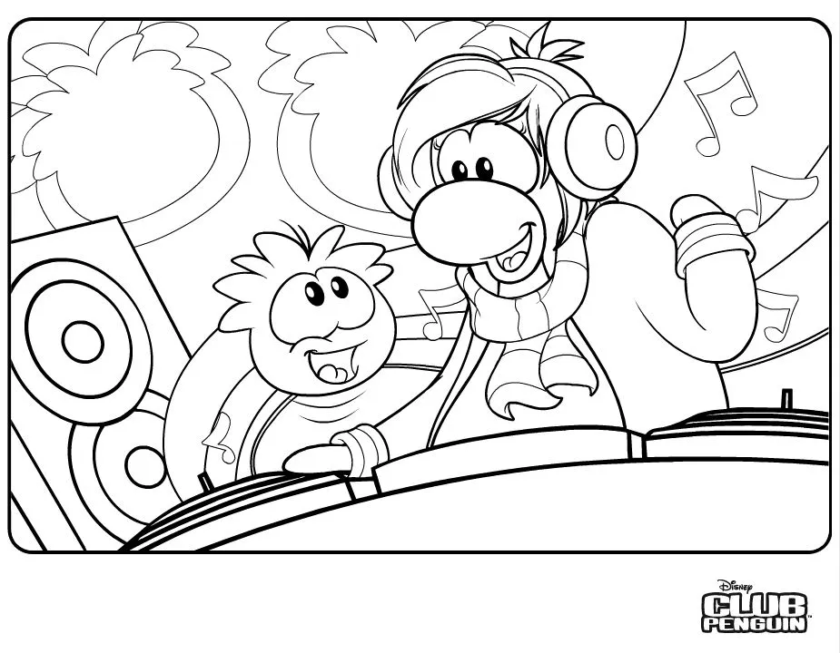 Nueva imagen para colorear de la DJ Cadence | "Todo sobre Club ...