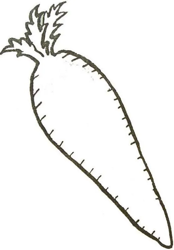 Dibujos zanahorias para colorear e imprimir - Imagui