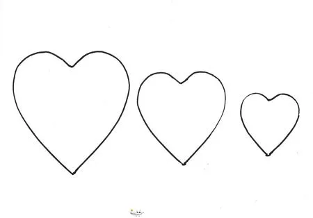 Imagen con corazones para imprimir - Imagenes de amor Imagen con corazones para imprimir - Imagenes de amor