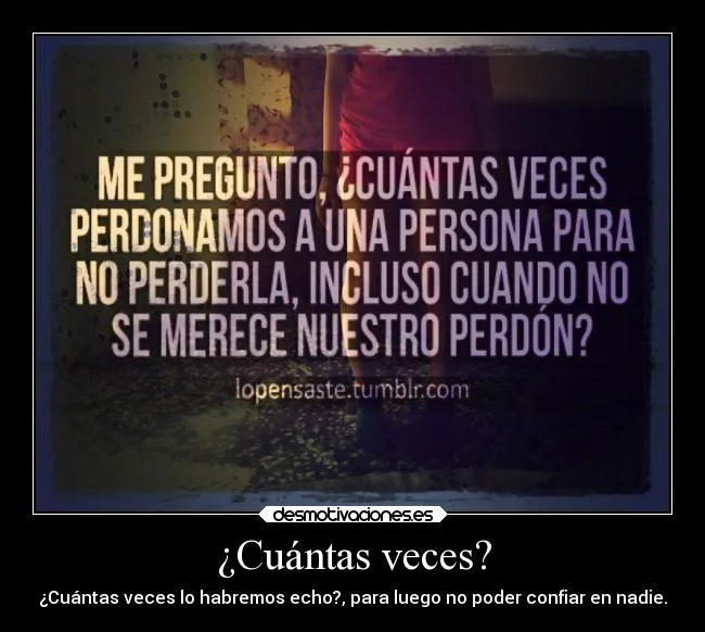Cuántas veces? | Desmotivaciones