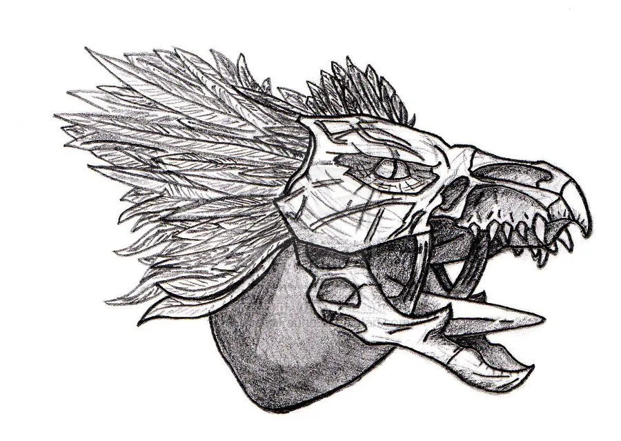 Imagen - Dibujo de un skirmisher.jpg - Halopedia