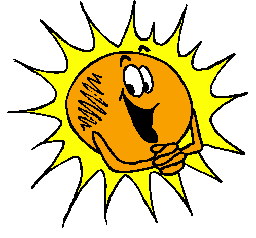 Imagen dibujo de sol con color - Imagui